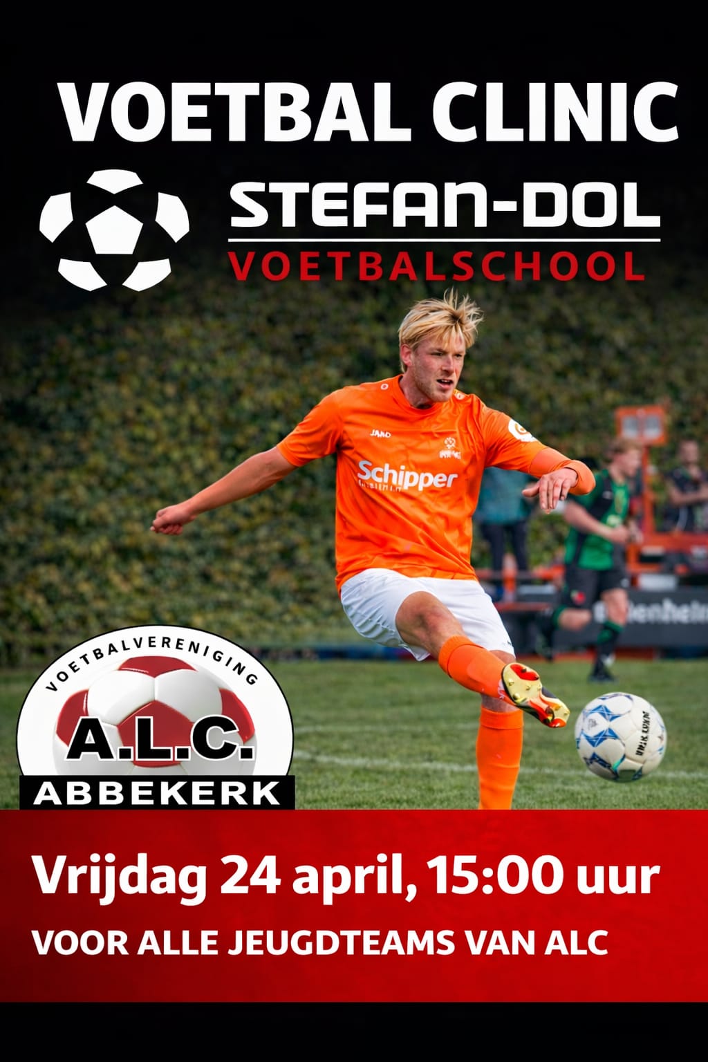 Last call voor de ALC-jeugd: as vrijdag clinic!